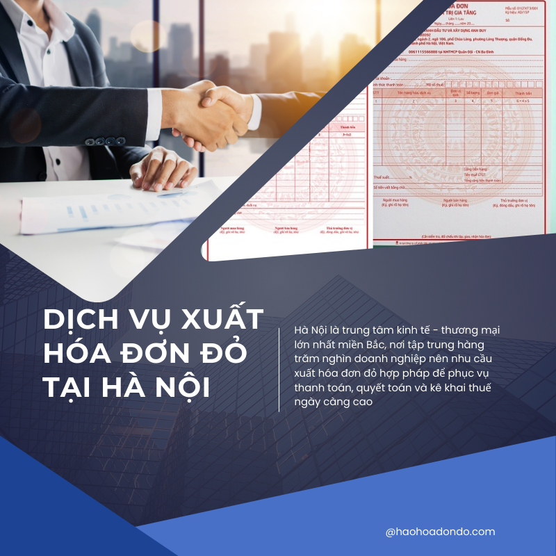 Hà Nội là trung tâm kinh tế - thương mại lớn, nhu cầu sử dụng hóa đơn VAT cao