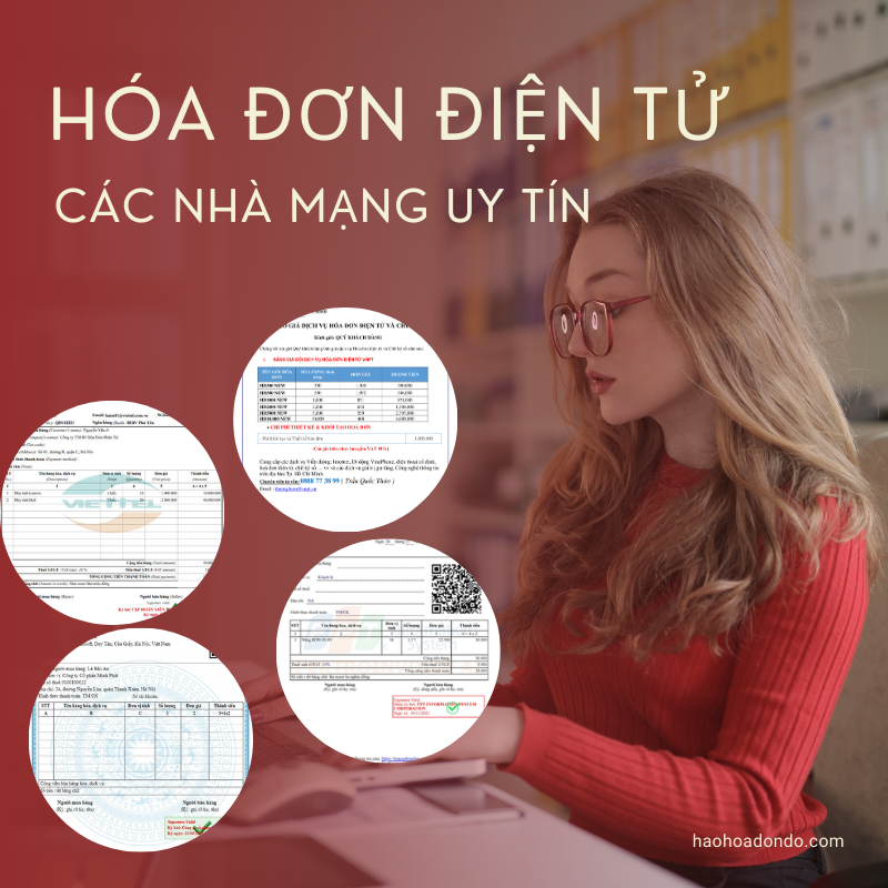 Một số nhà mạng uy tín cung cấp hóa đơn điện tử đúng chuẩn