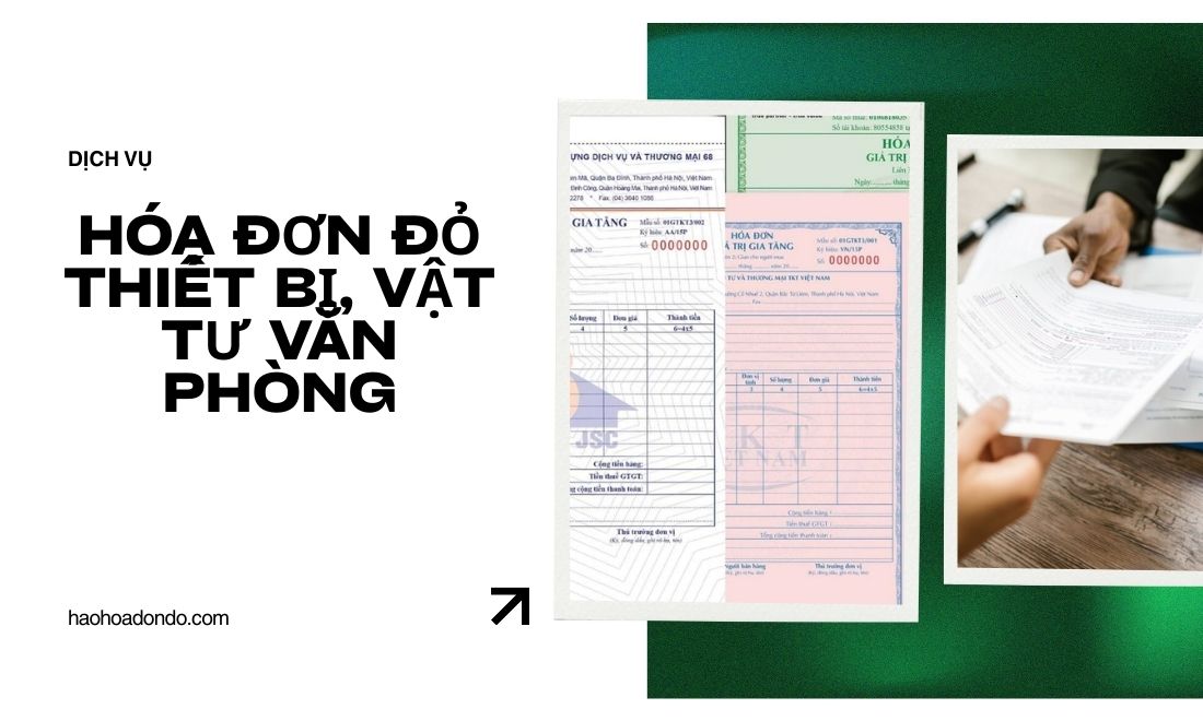 cung cấp hóa đơn văn phòng phẩm