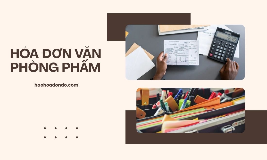 cung cấp hóa đơn văn phòng phẩm