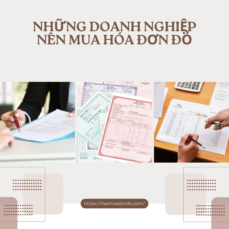 Doanh nghiệp nên mua hóa đơn đỏ tại các đơn vị uy tín để đảm bảo chất lượng hóa đơn và tránh rủi ro pháp lý về sau
