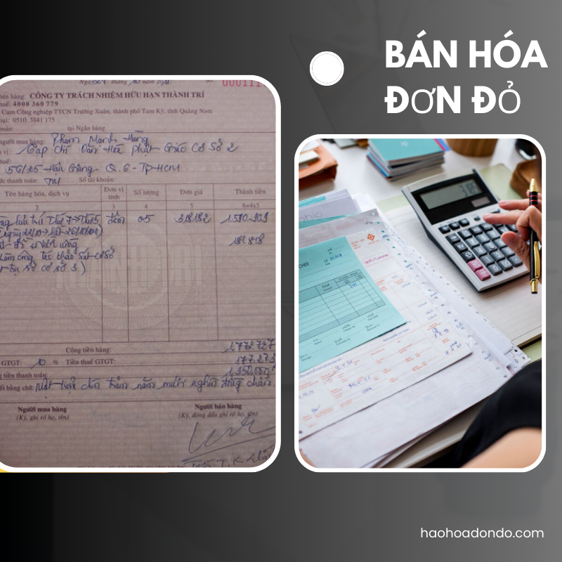 Hóa đơn đỏ khách sạn có giá trị cao, hợp pháp để sử dụng