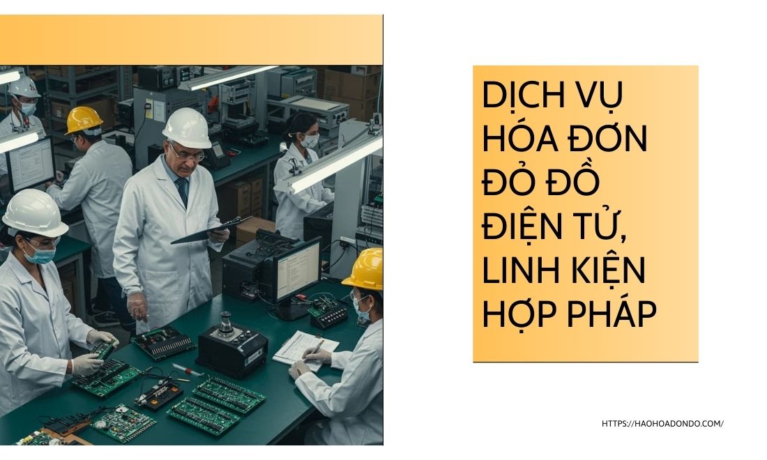 Bán hóa đơn đỏ đồ điện tử, linh kiện